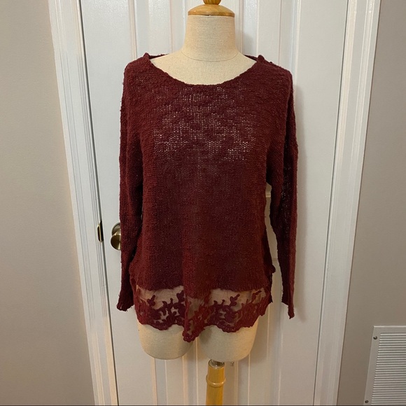 Burgundy Sweater - Picture 4 of 7